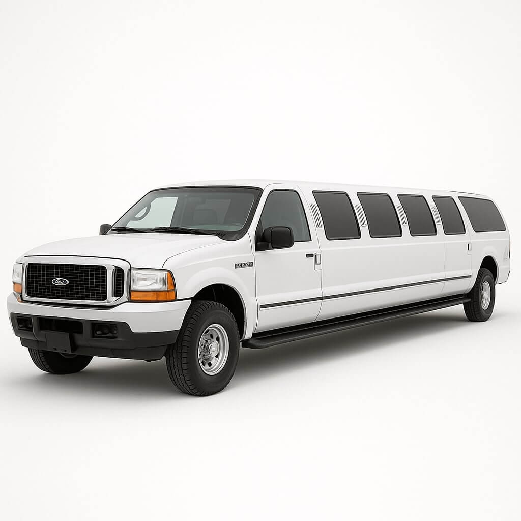 San Diego Party Bus Limo Bus Rental Services Ford Excursion Suv Limo.