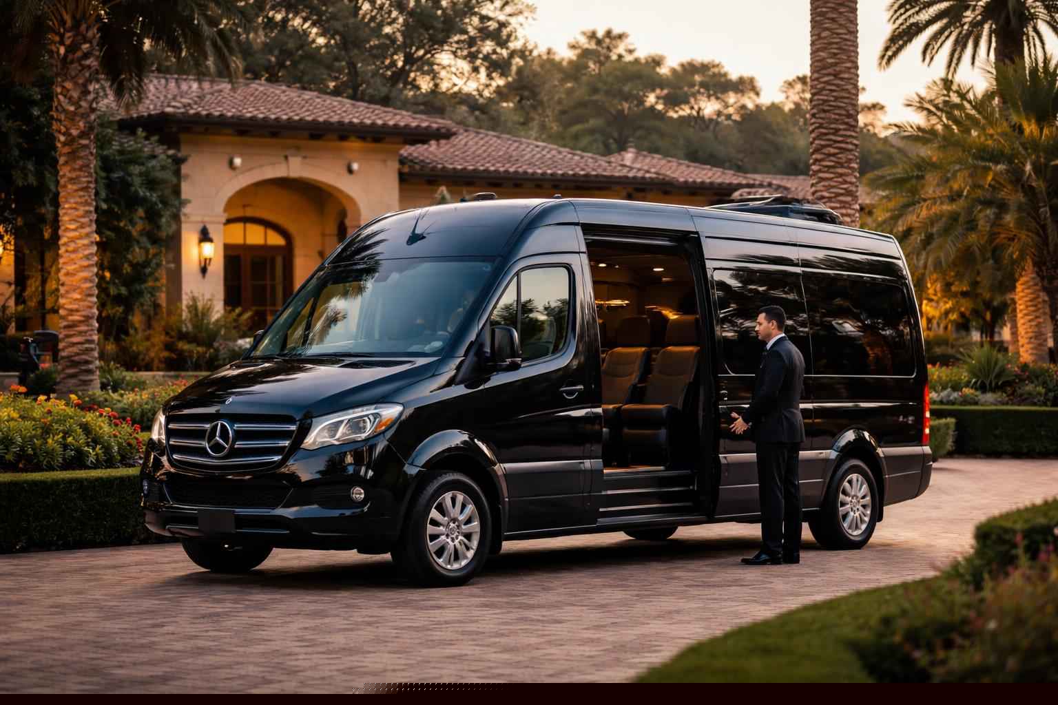 Sprinter Van Service With Driver In Fairbanks Ranch Ca