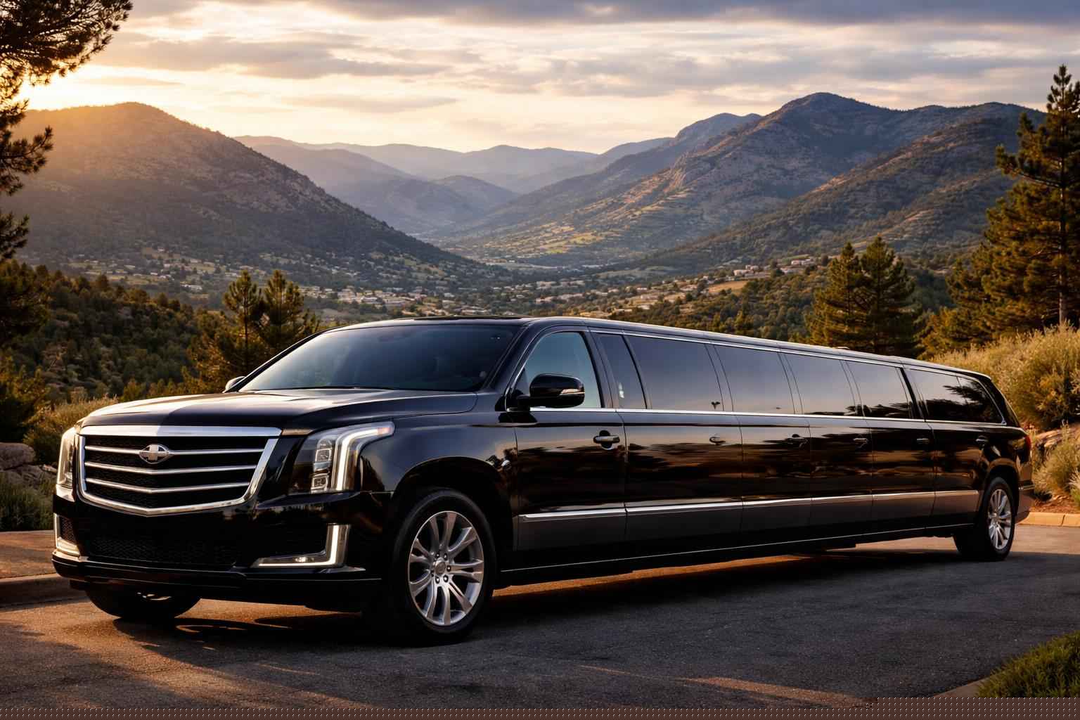 Alpine California Black Limo Service