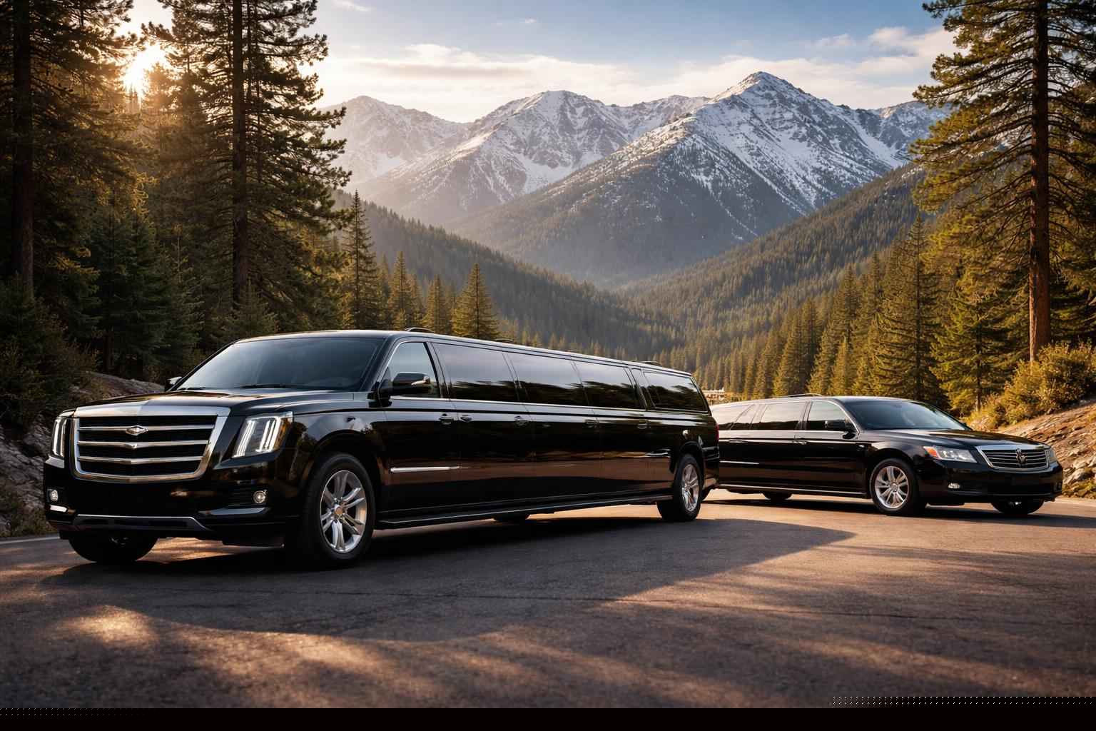 Alpine California Black Limos