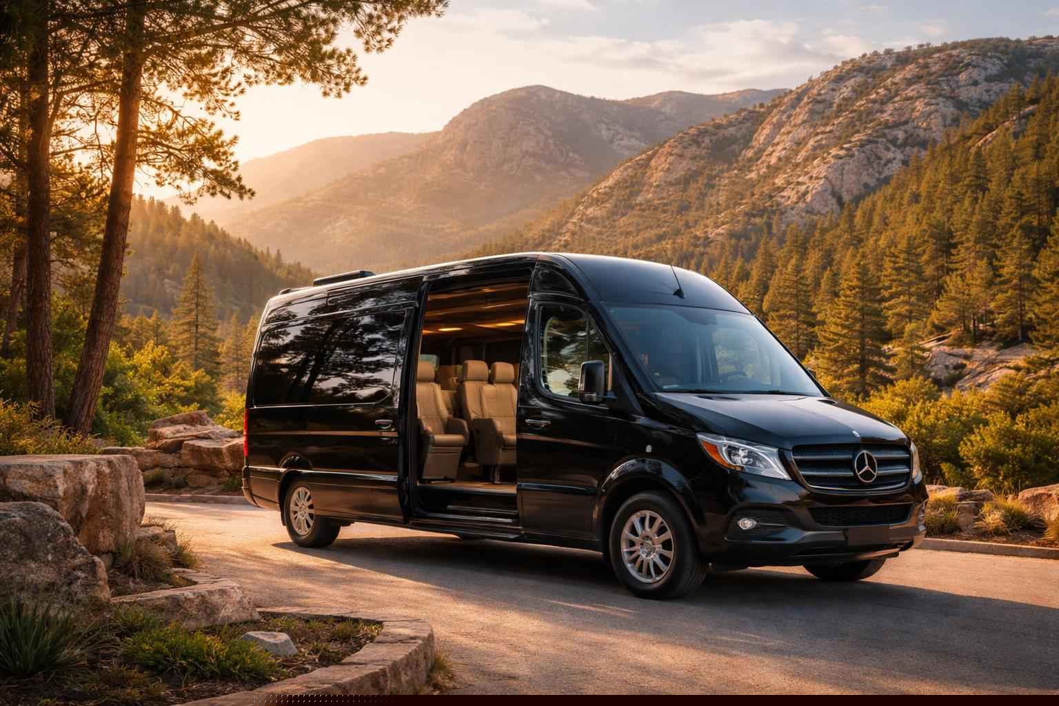 Passenger Van With Driver In Alpine California Alpine California Passenger Van Service