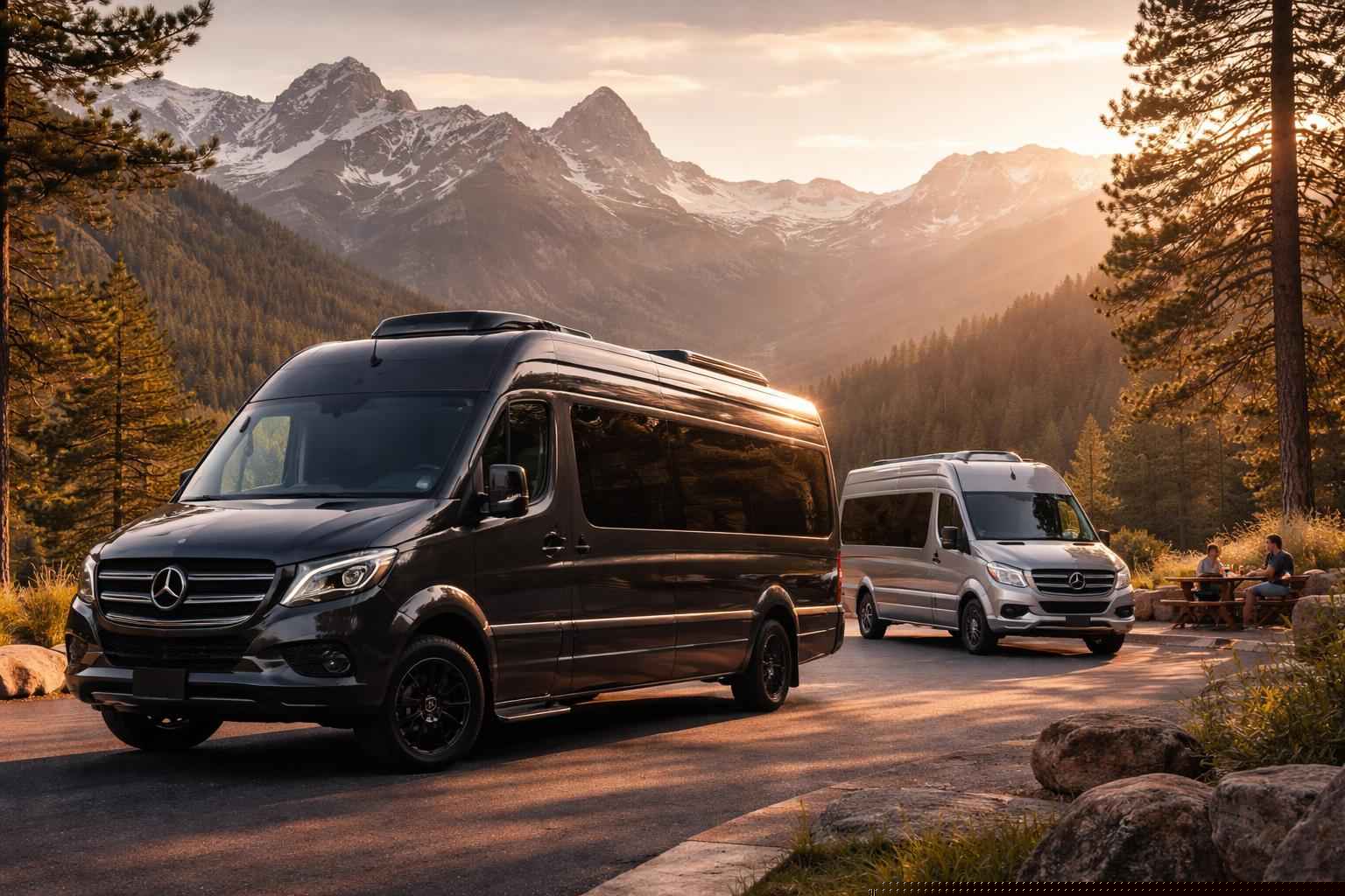 Passenger Van With Driver In Alpine California Alpine California Passenger Vans