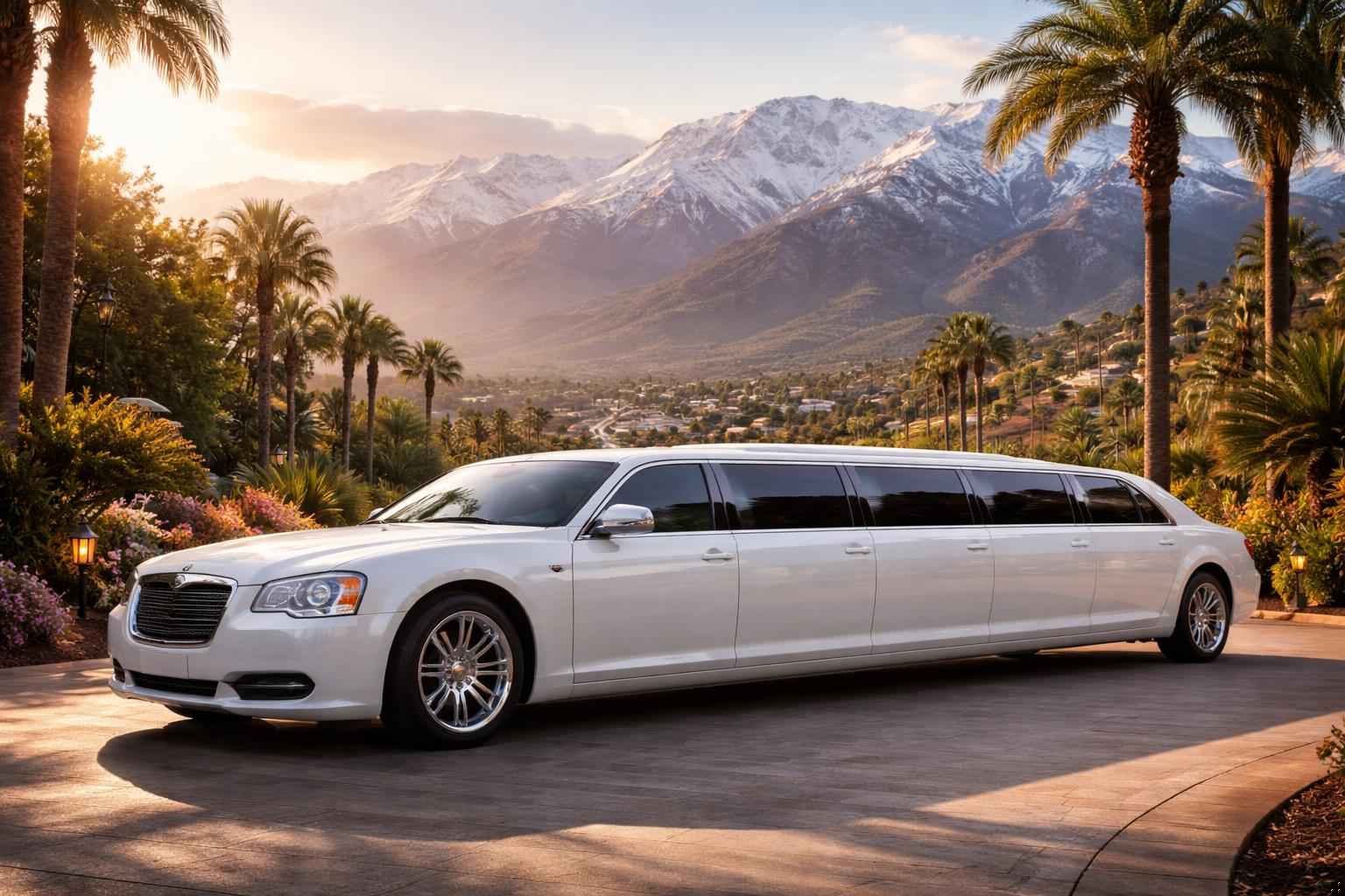 Alpine California White Limos
