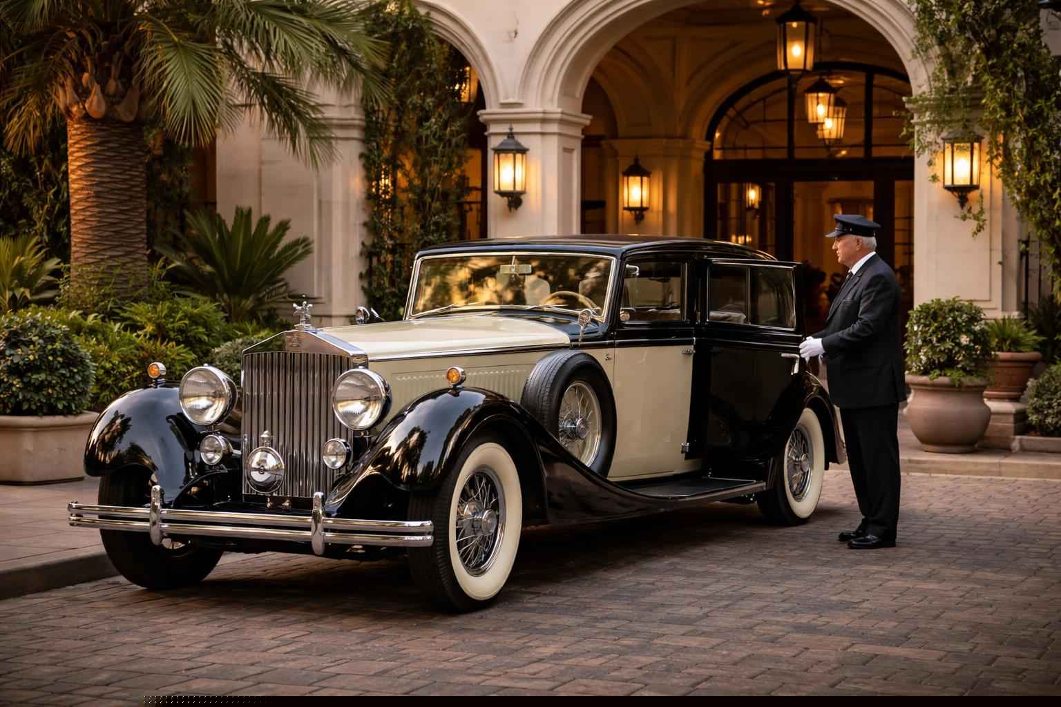 Antique Vehicle Rental Services With Driver In Bostonia California