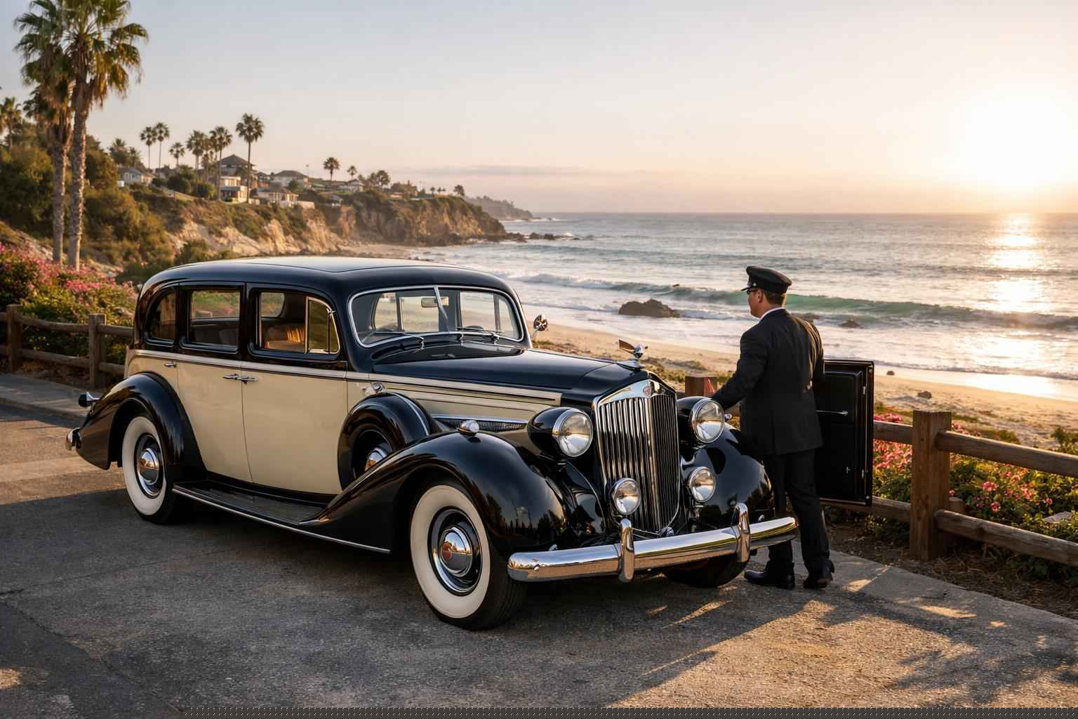 Antique Vehicle Rental With Driver Carlsbad Ca