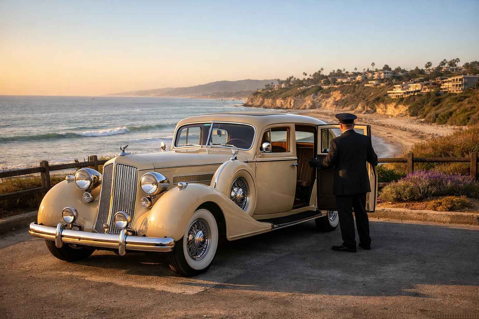 Antique Vehicle Rental With Driver Del Mar Ca