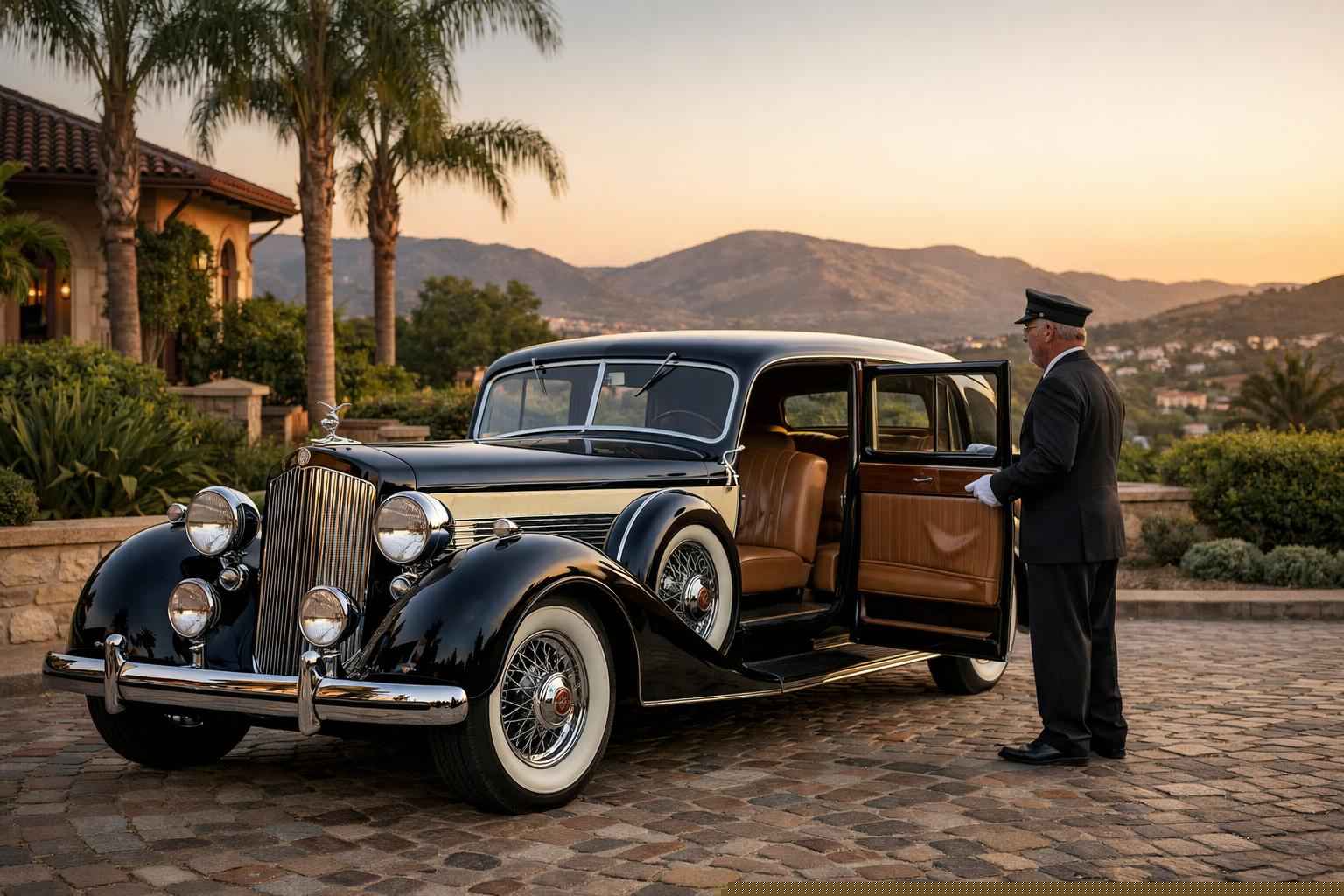 Antique Vehicle Rental With Driver El Cajon Ca