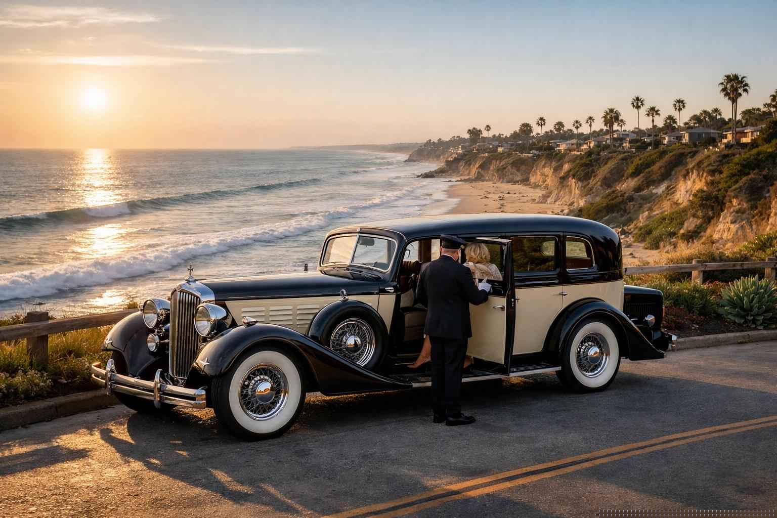 Antique Vehicle Rental With Driver Encinitas Ca