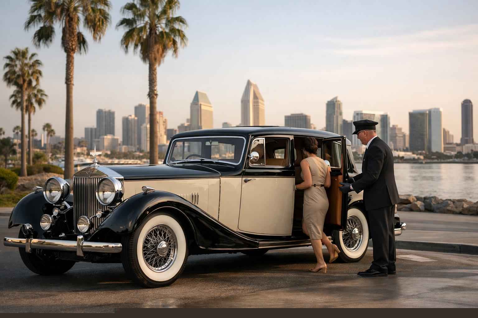Antique Vehicle Rental With Driver National City Ca