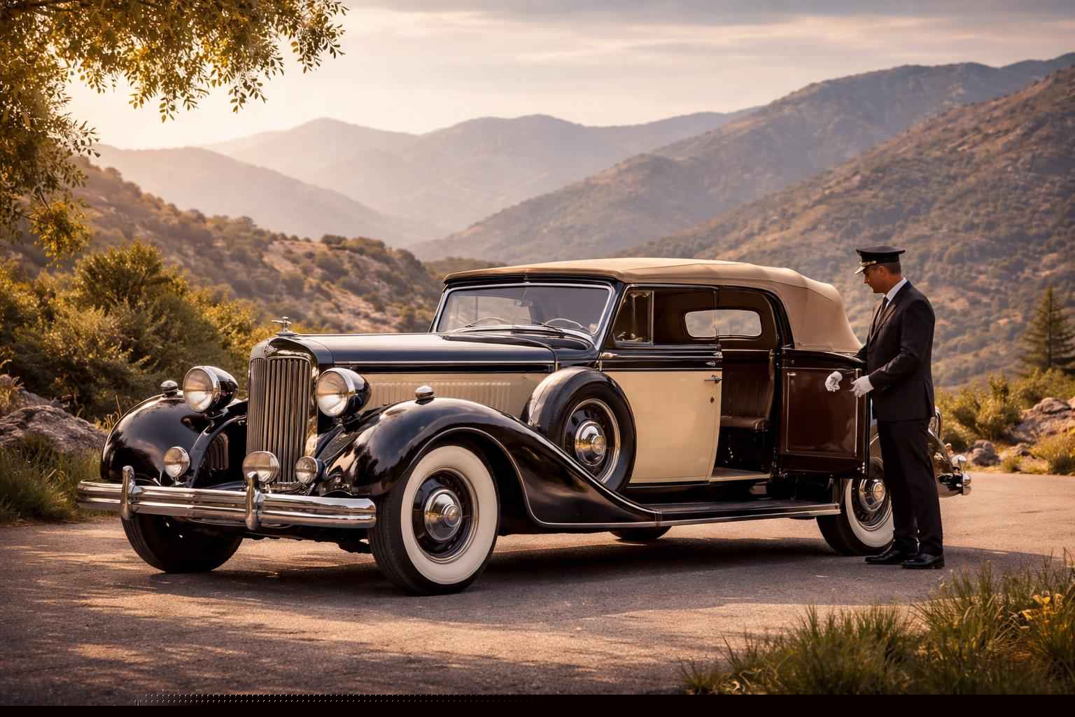 Antique Vehicle Rental With Driver Near Me Alpine Ca