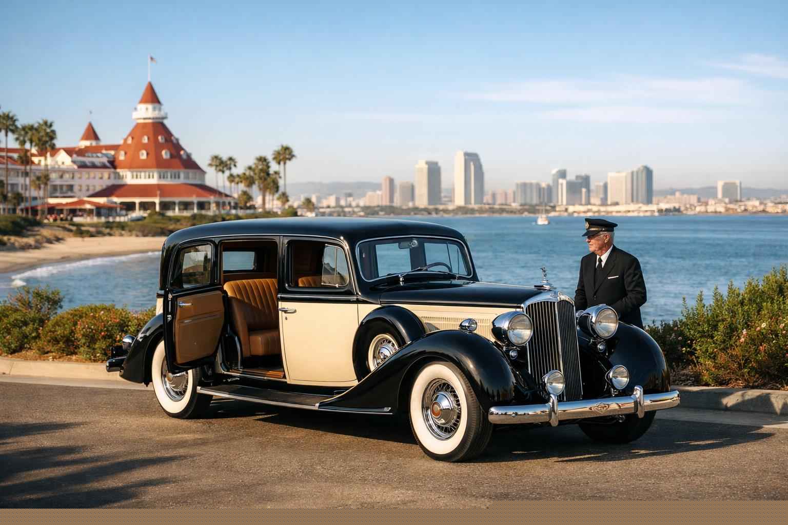 Antique Vehicle Rental With Driver Near Me Coronado Ca
