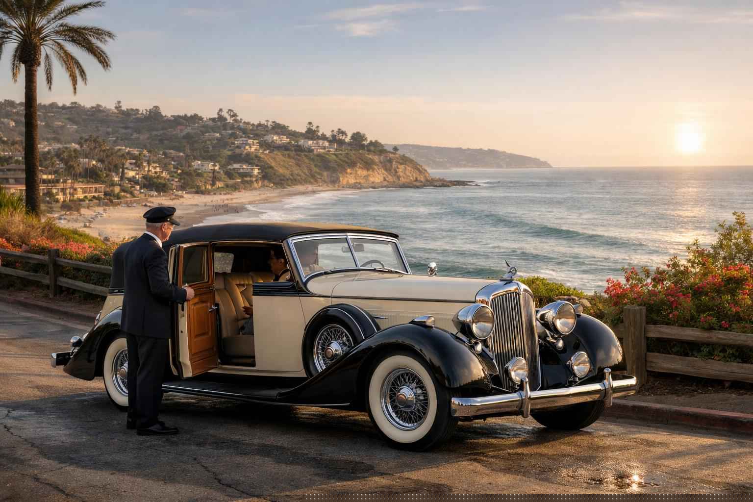 Antique Vehicle Rental With Driver Near Me Del Mar Ca