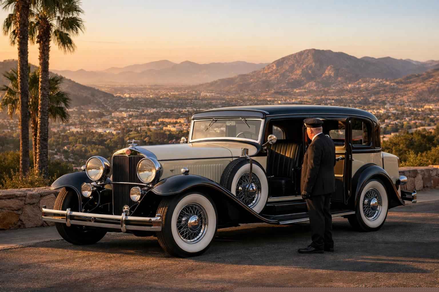 Antique Vehicle Rental With Driver Near Me El Cajon Ca