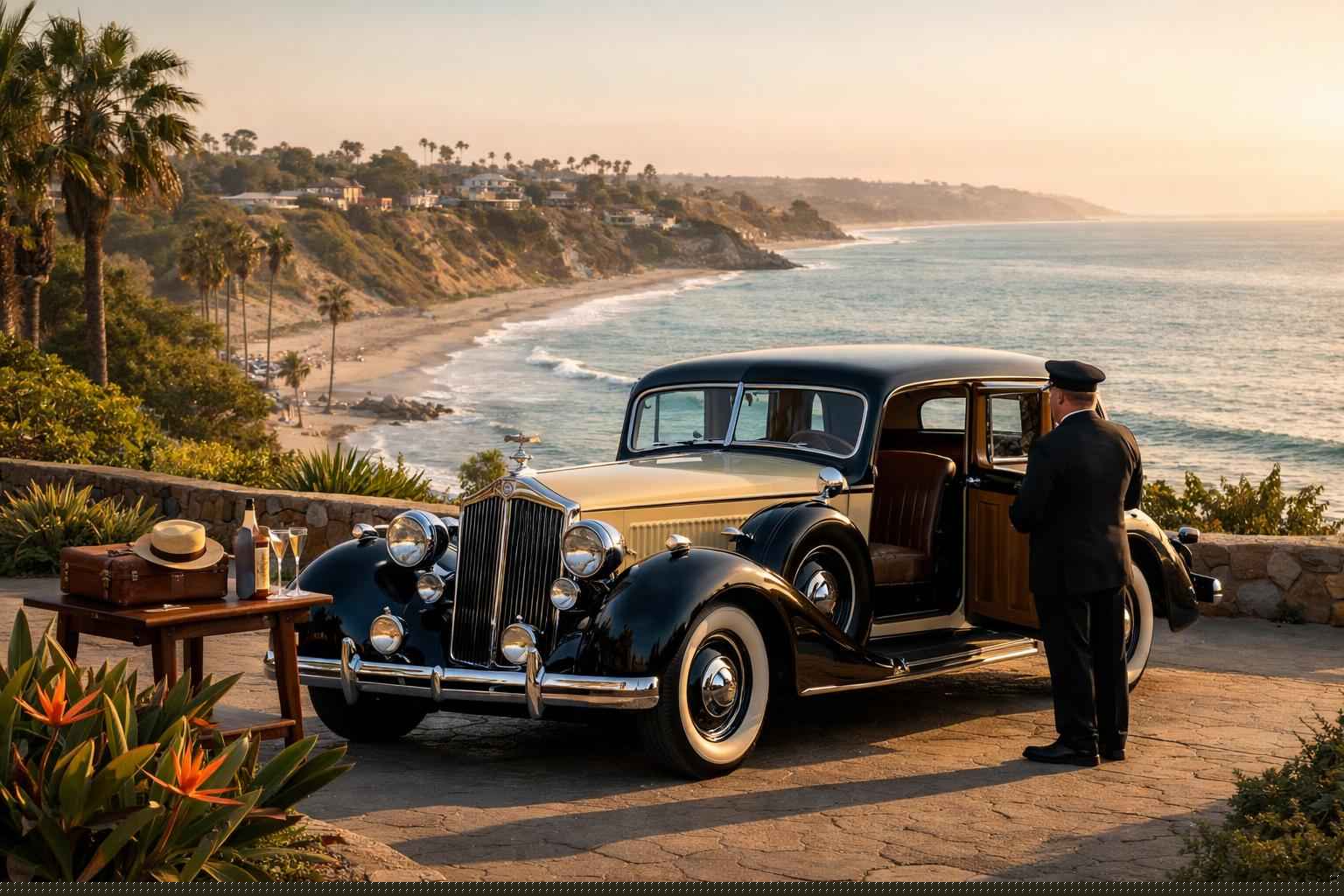 Antique Vehicle Rental With Driver Prices In Encinitas Ca