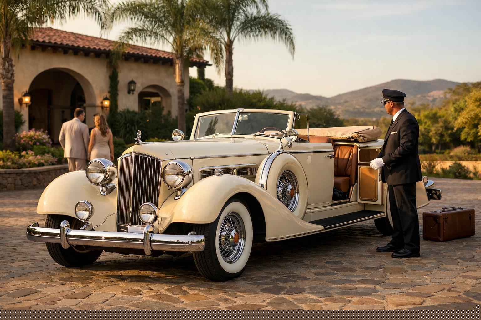 Antique Vehicle Rental With Driver San Marcos Ca