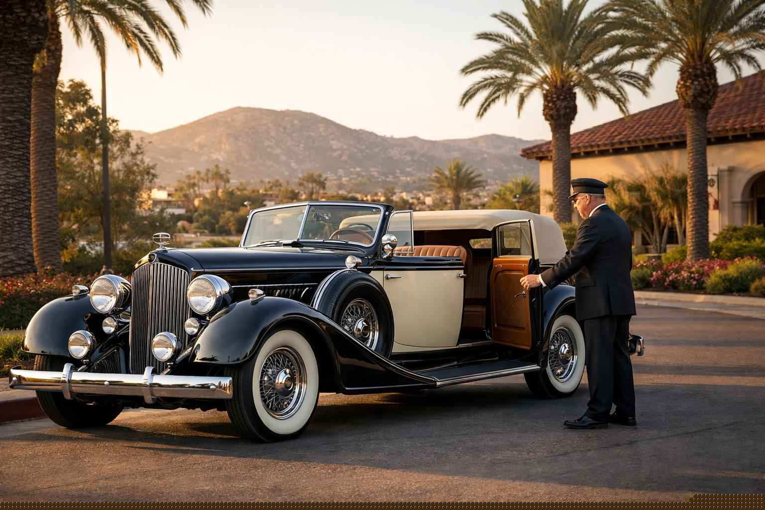 Antique Vehicle Rental With Driver Services In El Cajon California