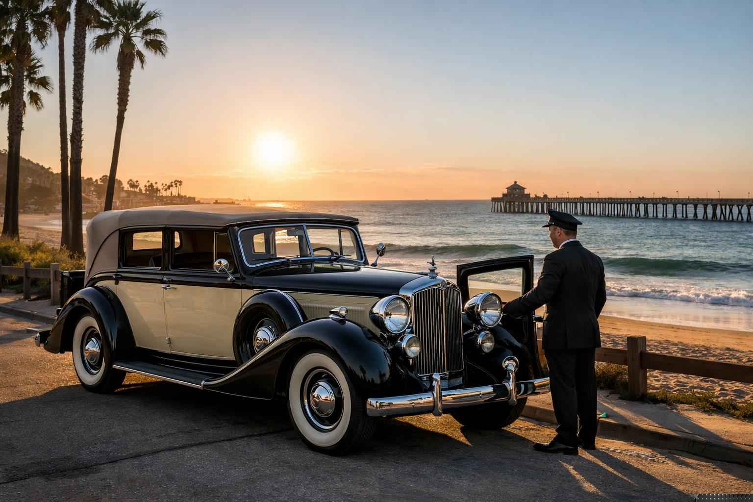 Antique Vehicle Rental With Driver Services In Imperial Beach California