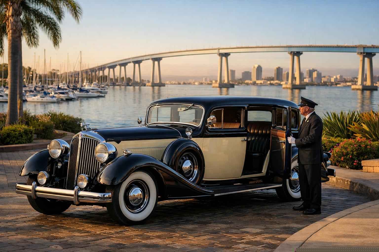 Antique Vehicle Rental With Driver Services In National City California