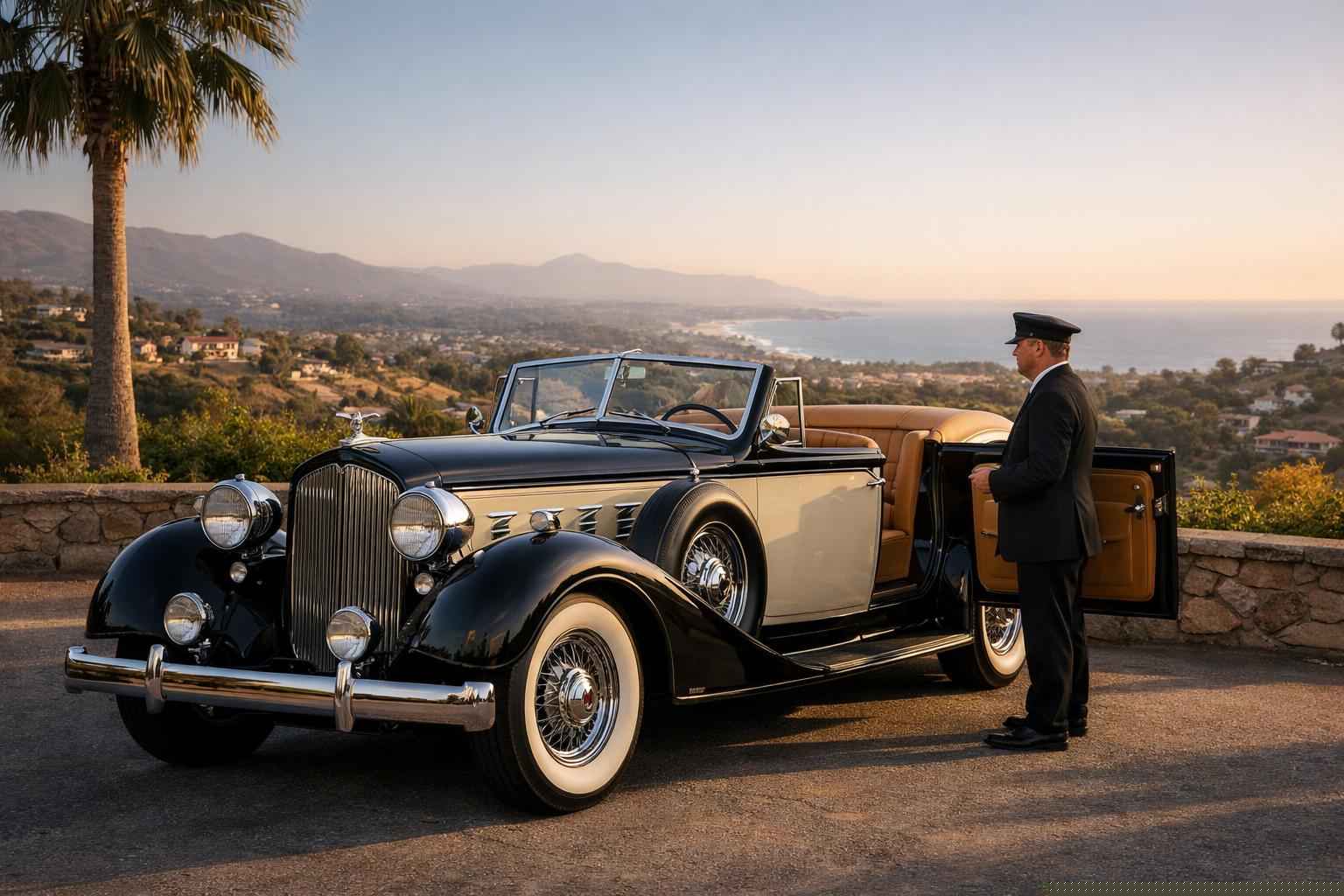 Antique Vehicle Rental With Driver Vista Ca