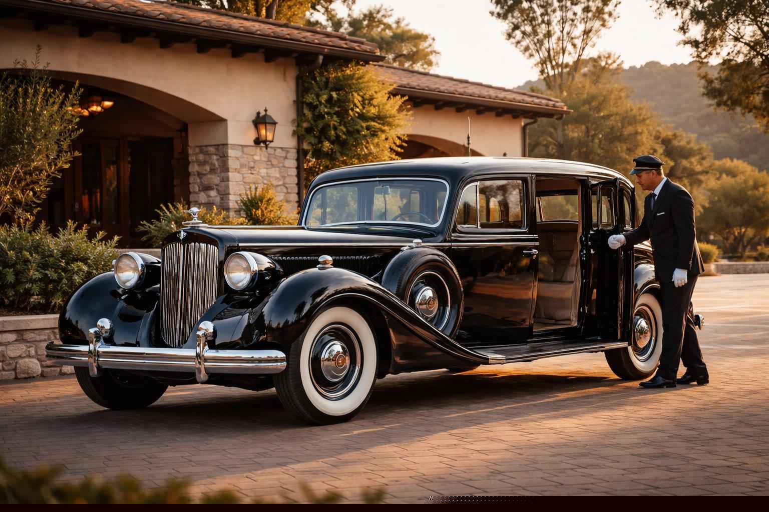 Antique Vehicle Service With Driver Alpine Ca