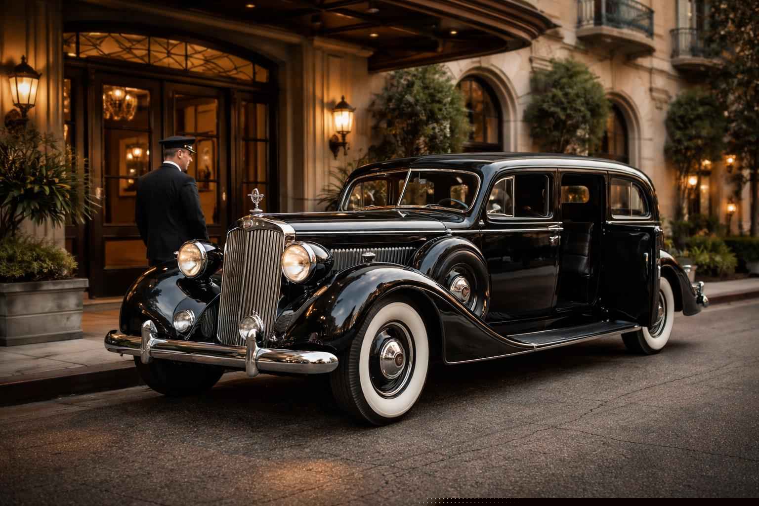 Antique Vehicle Service With Driver Bostonia Ca