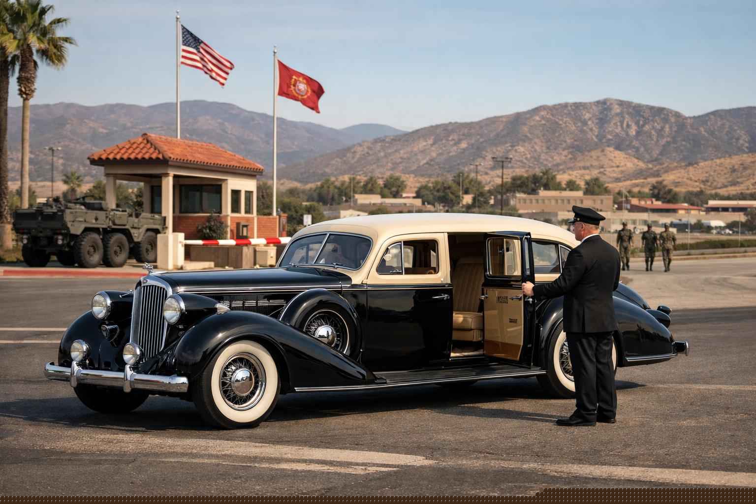 Antique Vehicle Rental With Driver In Camp Pendleton Mainside California Antique Vehicle Service With Driver Camp Pendleton Mainside Ca