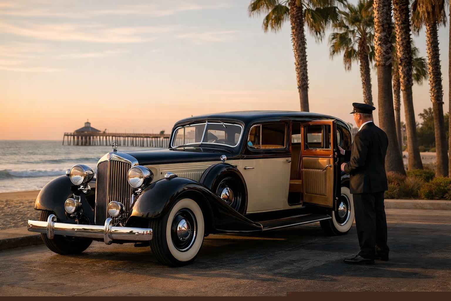 Antique Vehicle Service With Driver Imperial Beach Ca