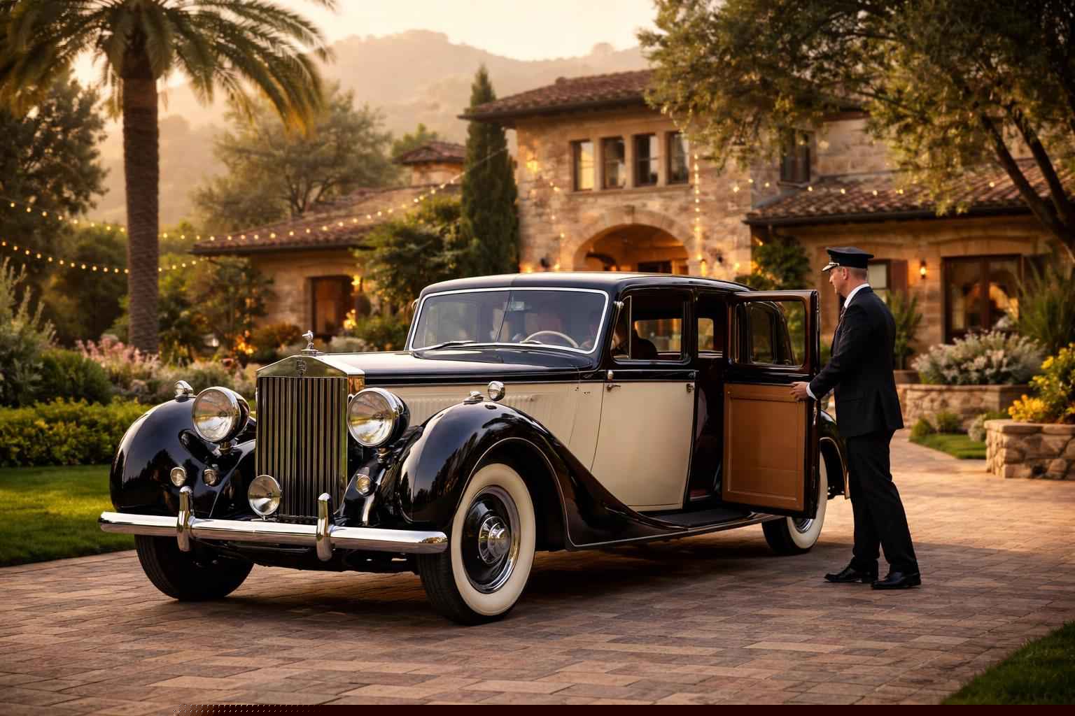 Antique Vehicle Service With Driver In Hidden Meadows Ca