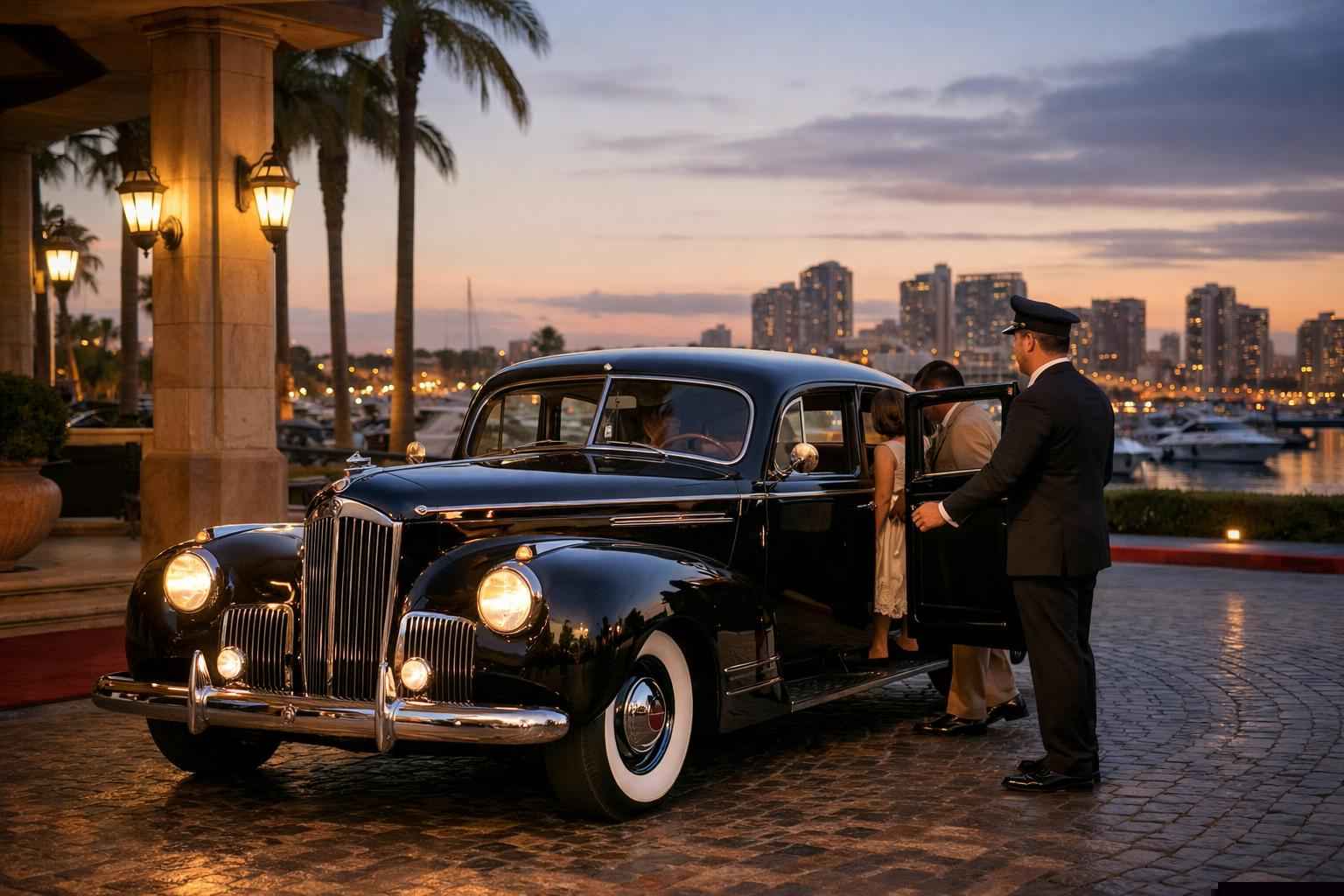 Antique Vehicle Service With Driver National City Ca