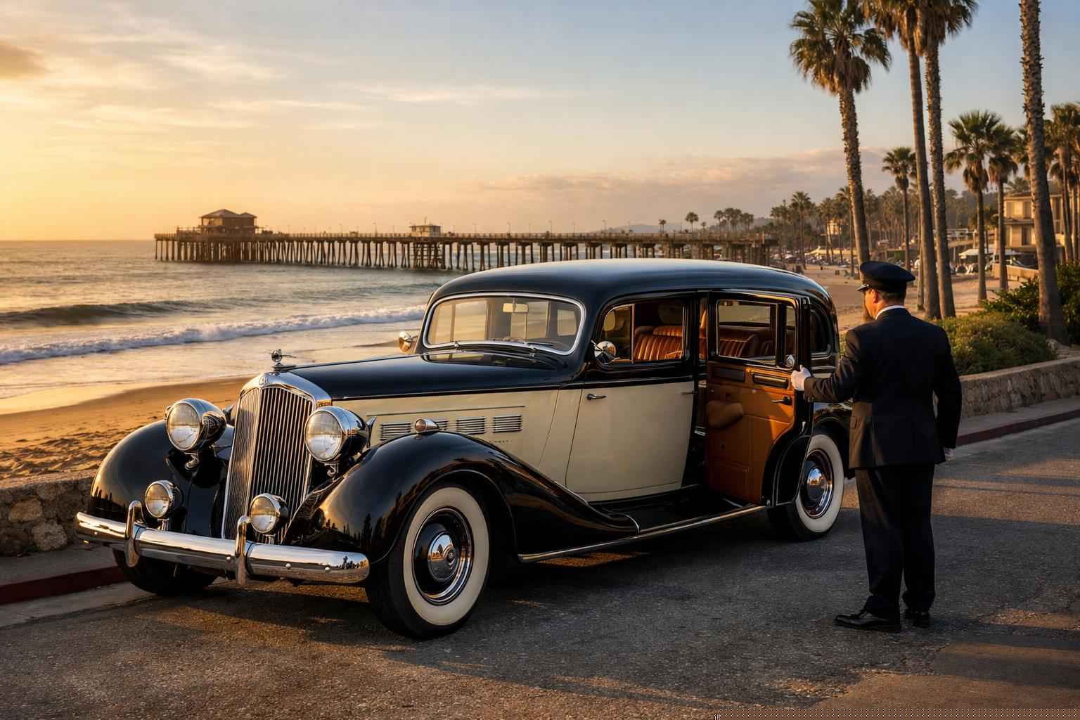 Antique Vehicle Service With Driver Oceanside Ca