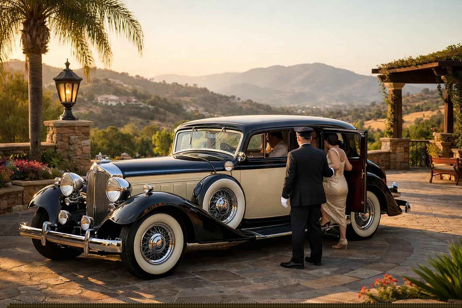 Antique Vehicle Service With Driver Poway Ca