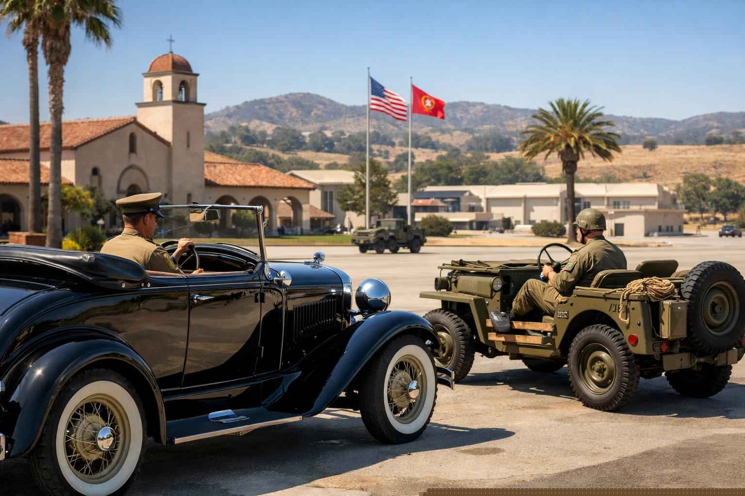 Antique Vehicle Rental With Driver In Camp Pendleton Mainside California Antique Vehicles With Driver In Camp Pendleton Mainside California