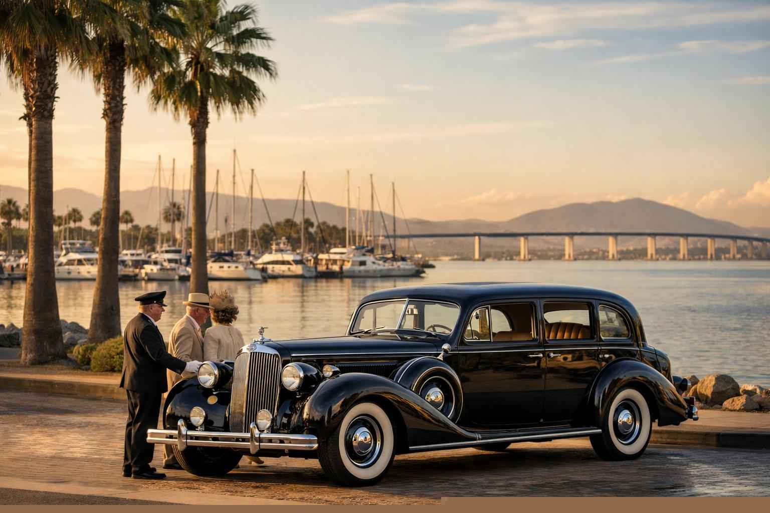 Antique Vehicles With Driver In Chula Vista California
