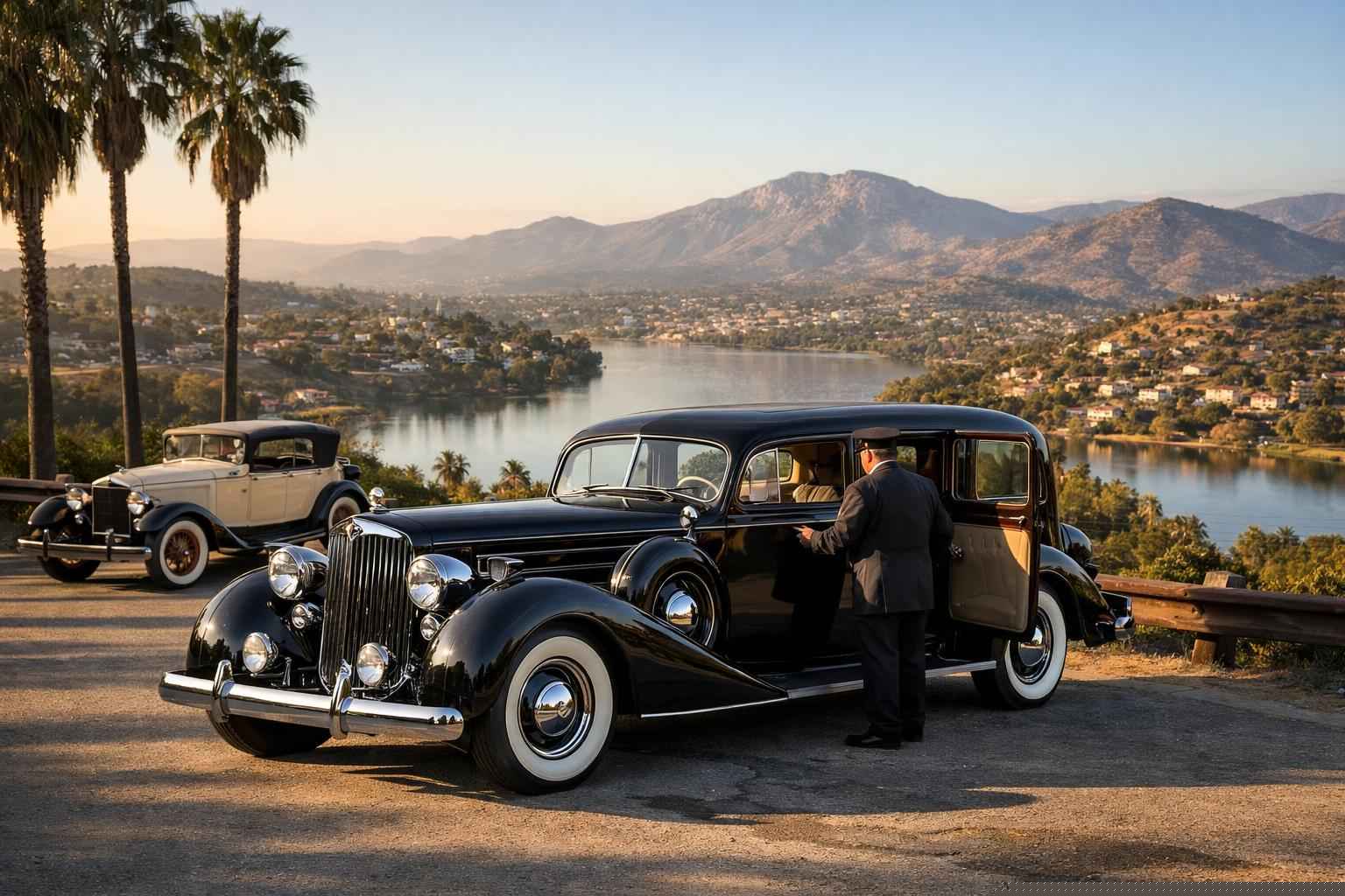 Antique Vehicles With Driver In San Marcos California