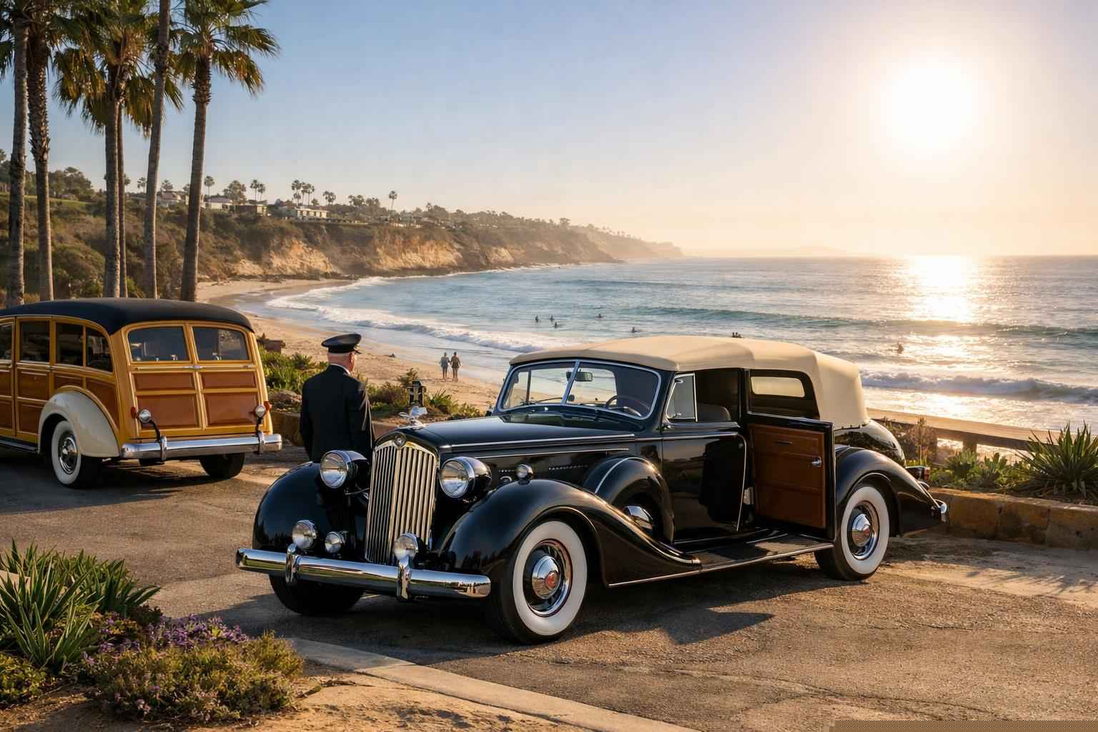 Antique Vehicle Rental With Driver In Solana Beach California Antique Vehicles With Driver In Solana Beach California