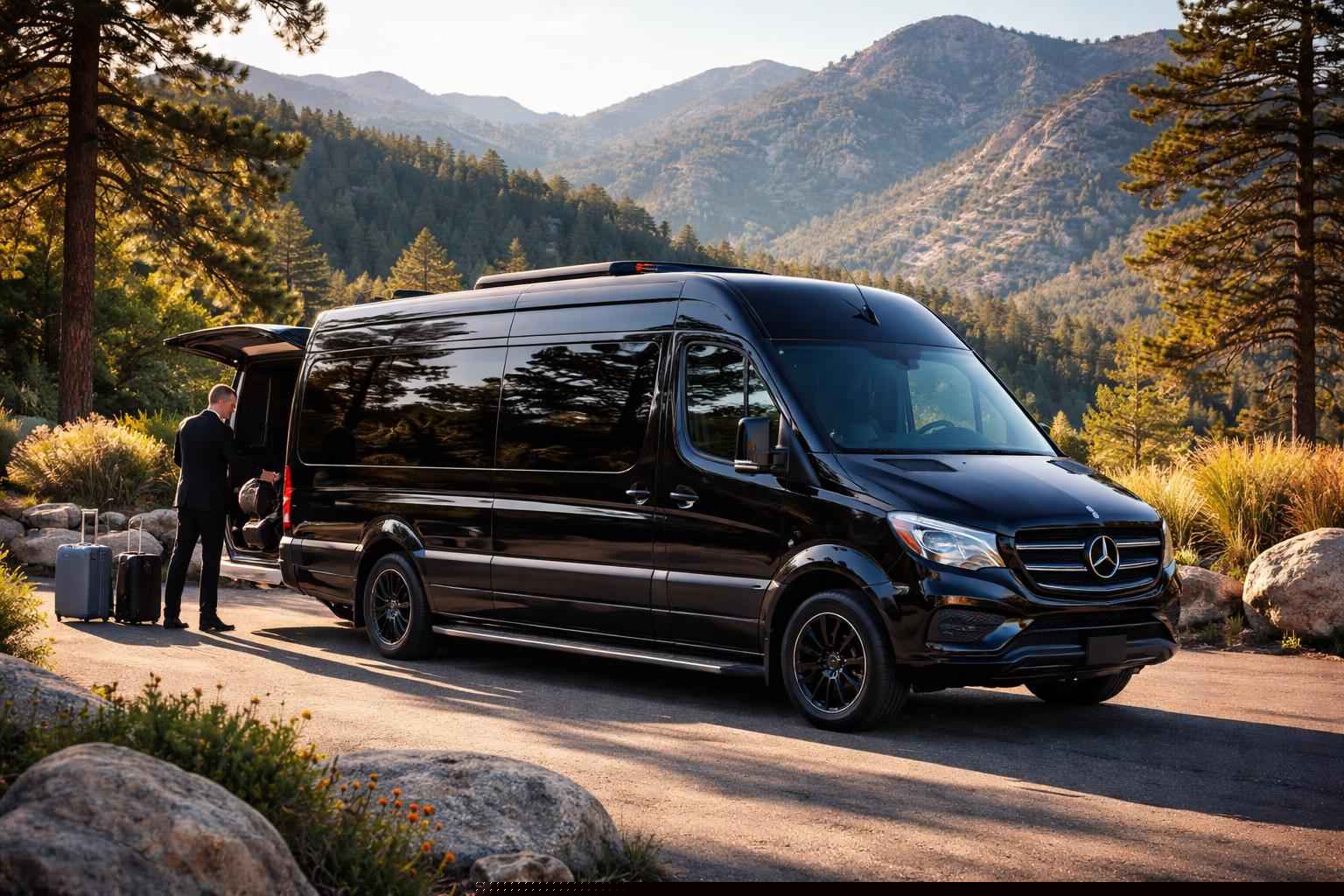 Passenger Van With Driver In Alpine California Best Alpine Ca Passenger Van Company