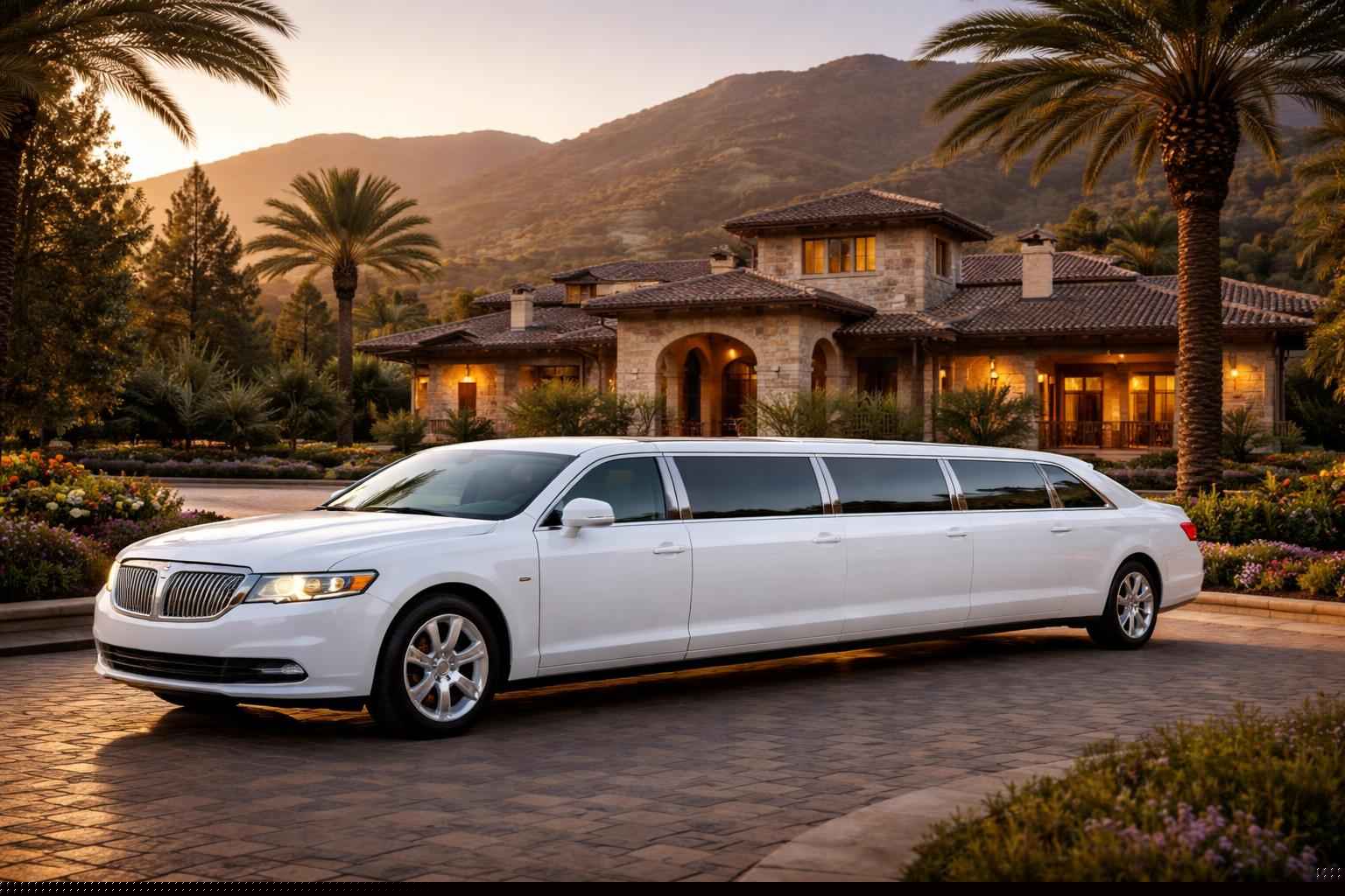 Best Alpine Ca White Limo Company