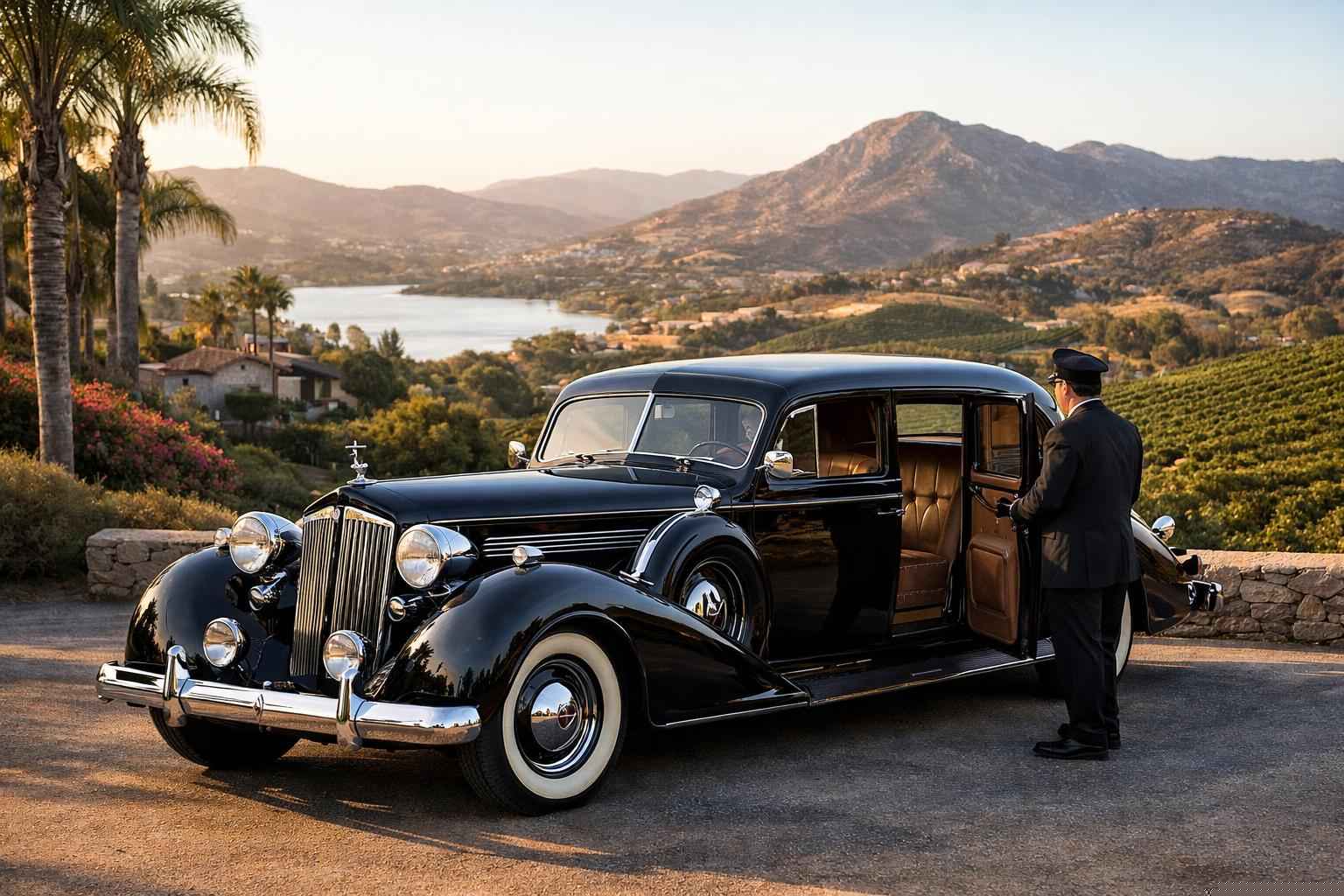 Best Antique Vehicle Rental With Driver In Escondido California