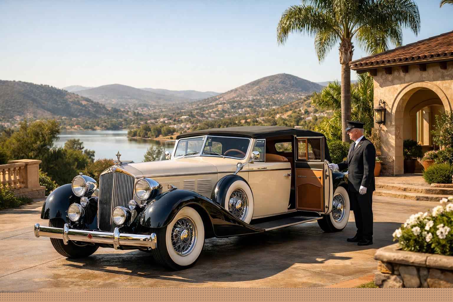 Best Antique Vehicle Rental With Driver In San Marcos California