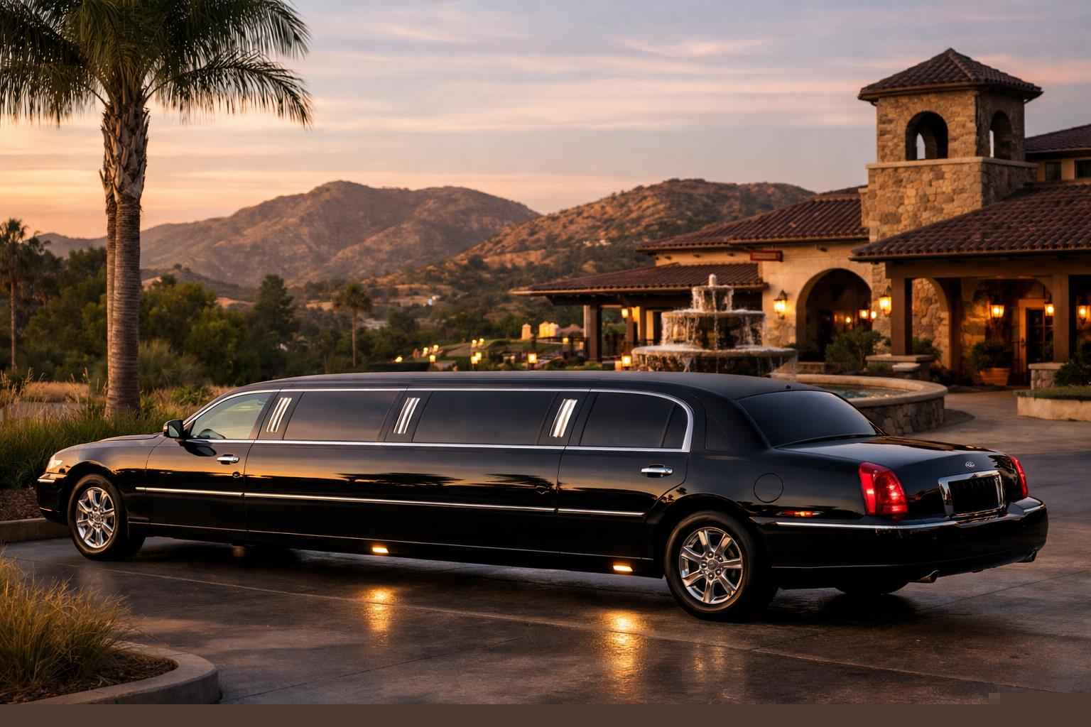 Best Black Limo Rental In Escondido California