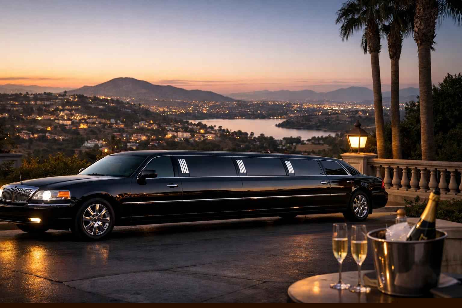 Best Black Limo Rental In La Mesa California