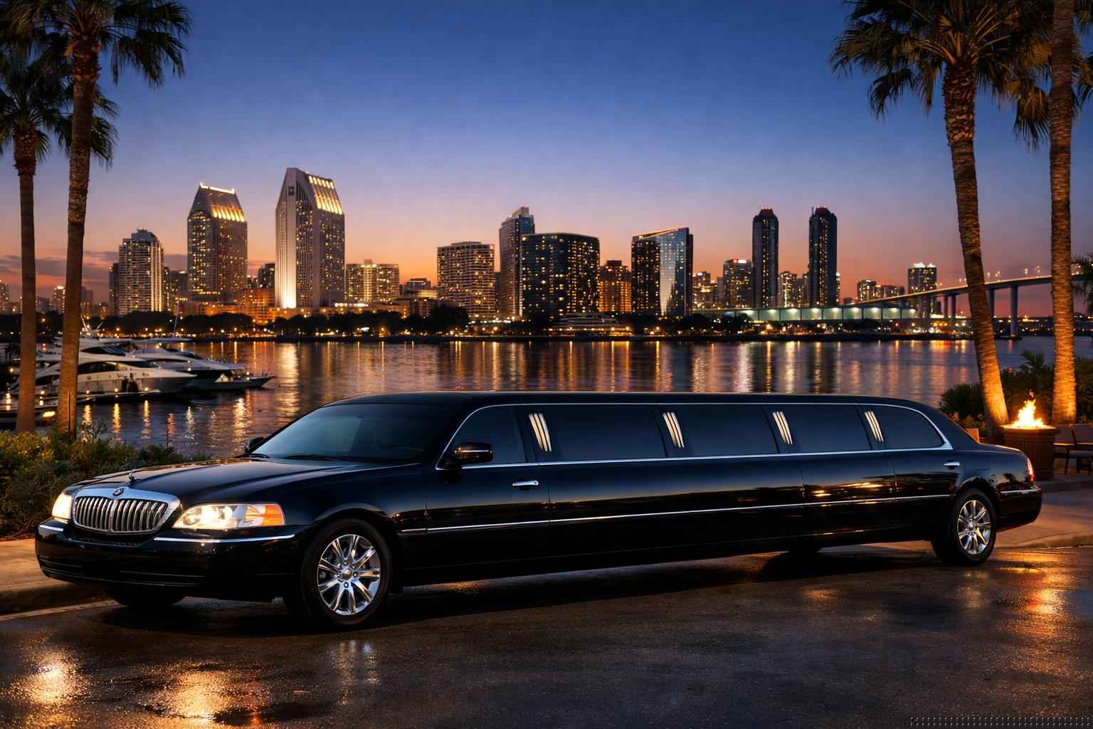 Best Black Limo Rental In San Diego California