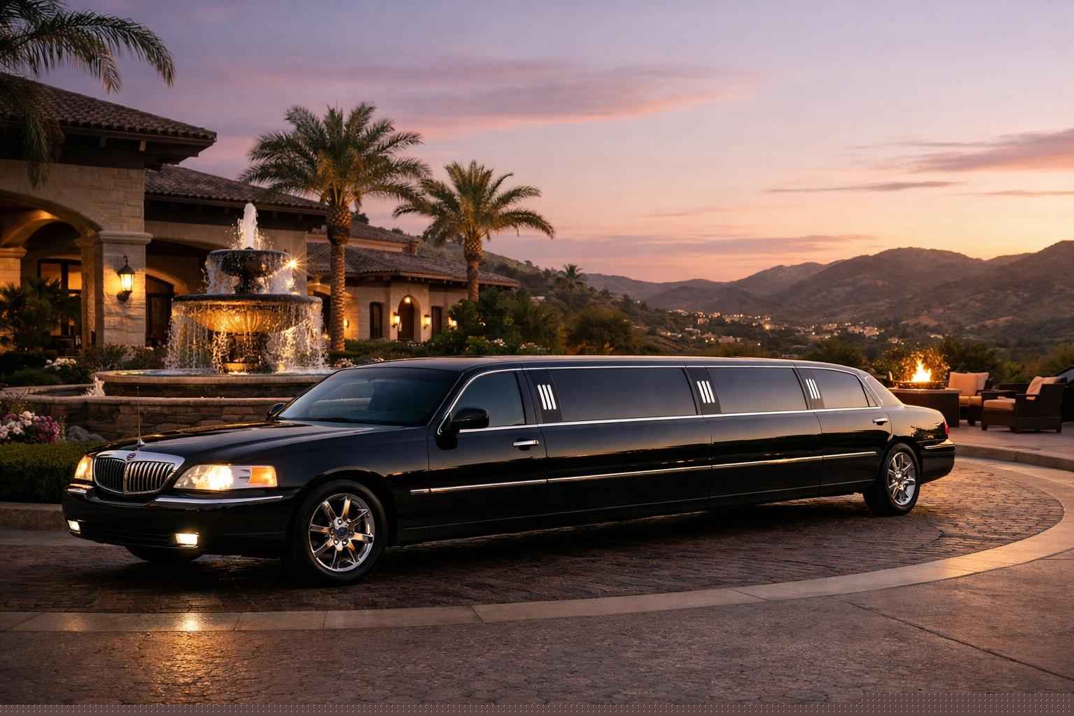 Best Black Limo Rental In San Marcos California