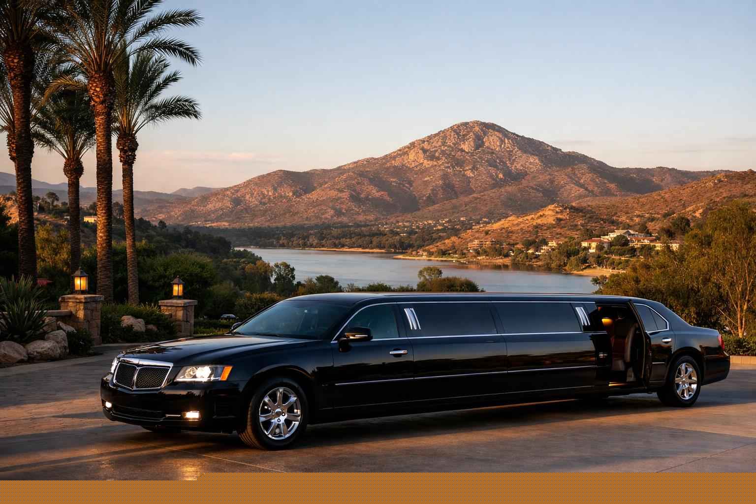 Best Black Limo Rental In Santee California