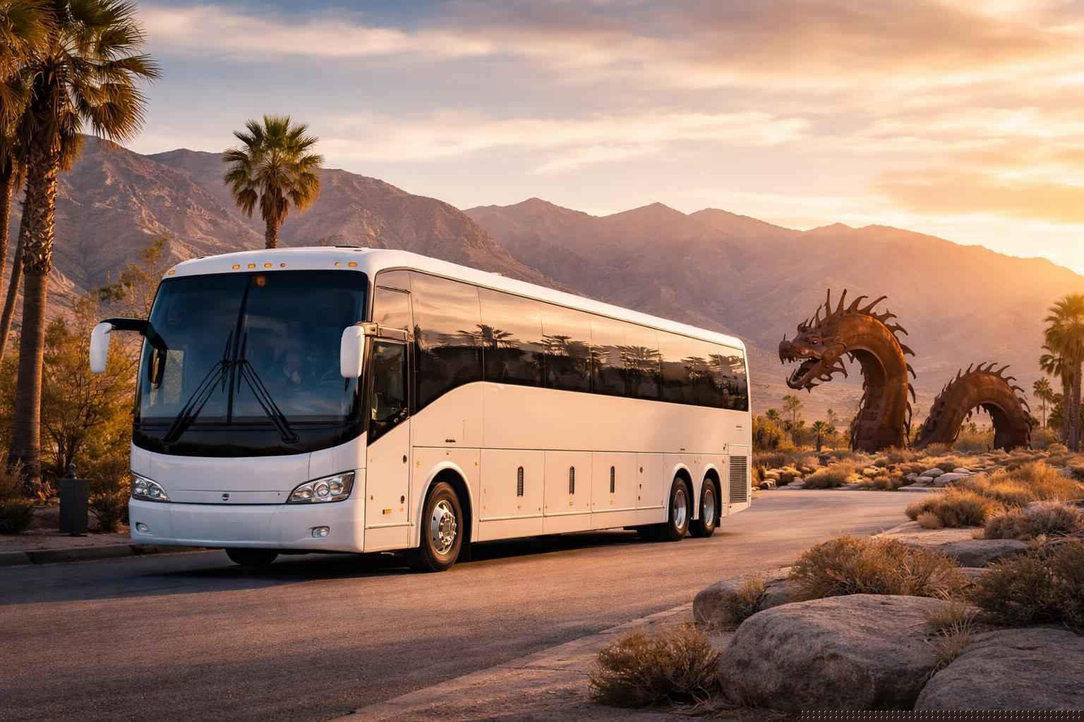 Best Borrego Springs Ca Charter Bus Company