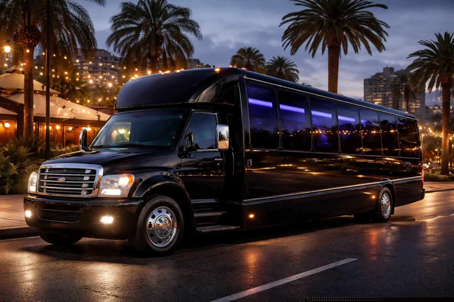 Black Party Bus Rental In Bostonia California Best Bostonia Ca Black Party Bus Company