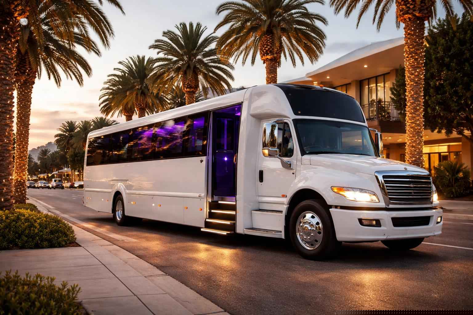 Best Bostonia Ca White Party Bus Company