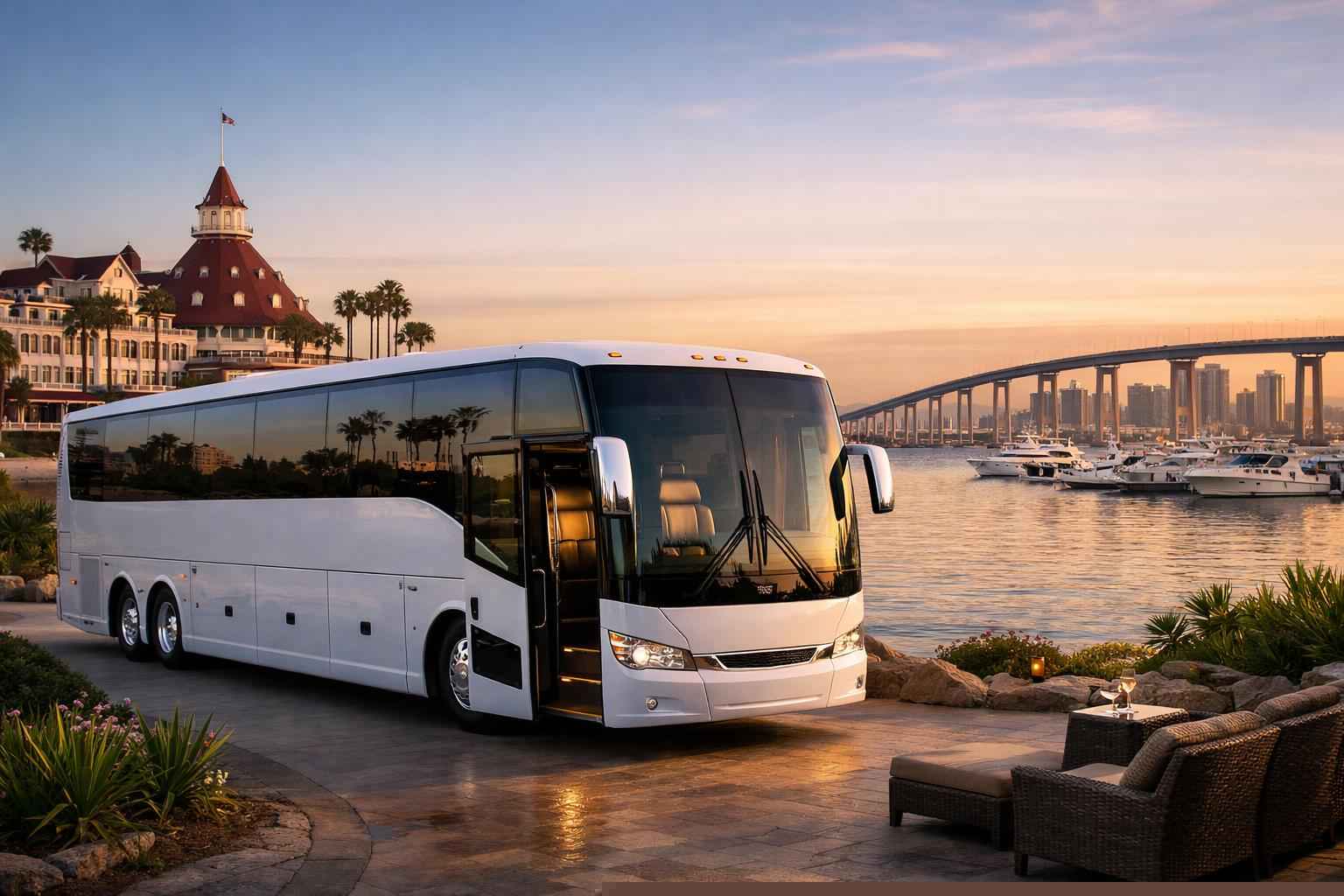 Bus Rental In Coronado California Best Bus Rental In Coronado California