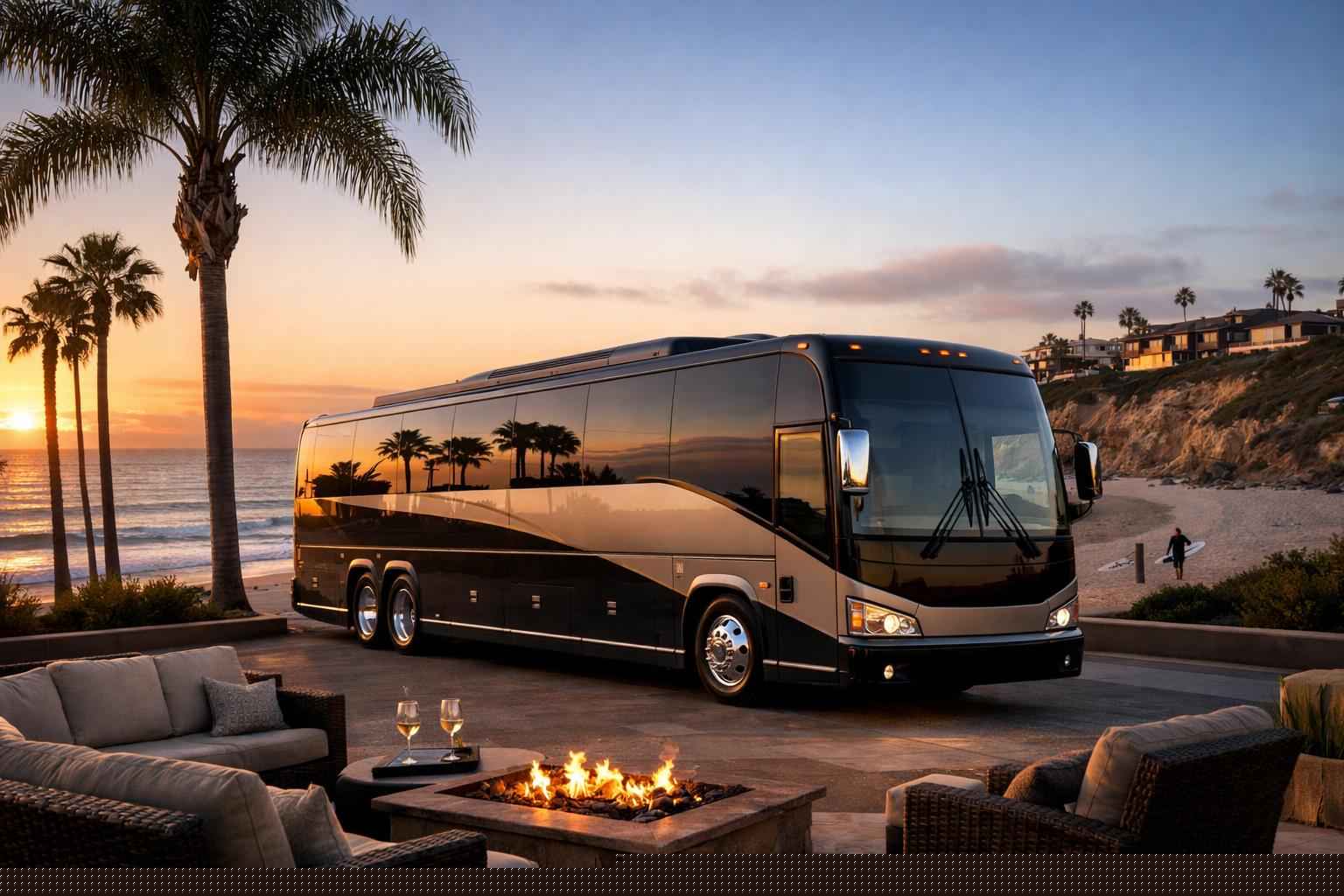 Bus Rental In Solana Beach California Best Bus Rental In Solana Beach California