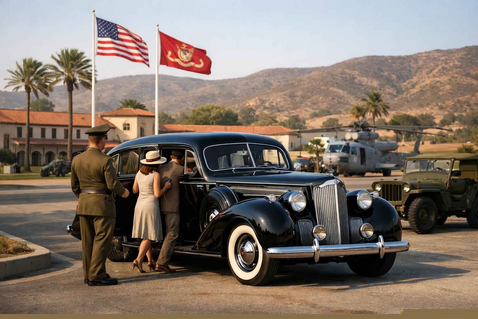 Antique Vehicle Rental With Driver In Camp Pendleton Mainside California Best Camp Pendleton Mainside Ca Antique Vehicle Company